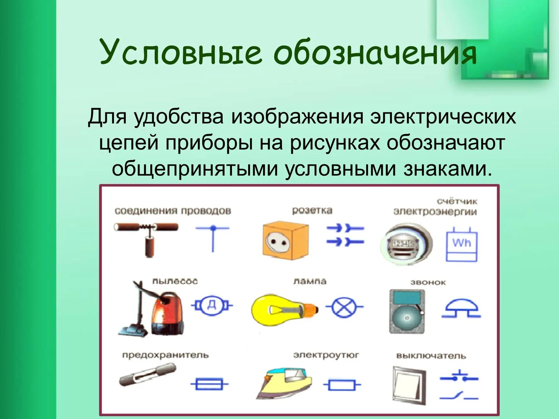 Электрические цепи презентация 8 класс. Электрическая цепь и ее составные. Составные части электрической цепи. Обозначения составных частей электрической цепи. Физика электрическая цепь и ее составные части.