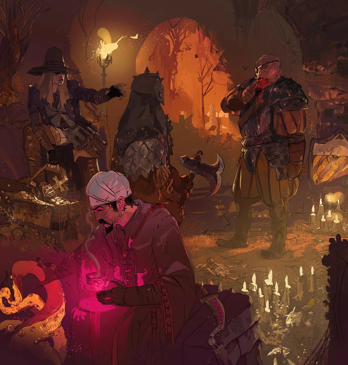 Dungeons арт. Darkest dungeon арт. darkest dungeon оккультист. оккультист darkest dungeon art. darkest dungeon 2 оккультист.
