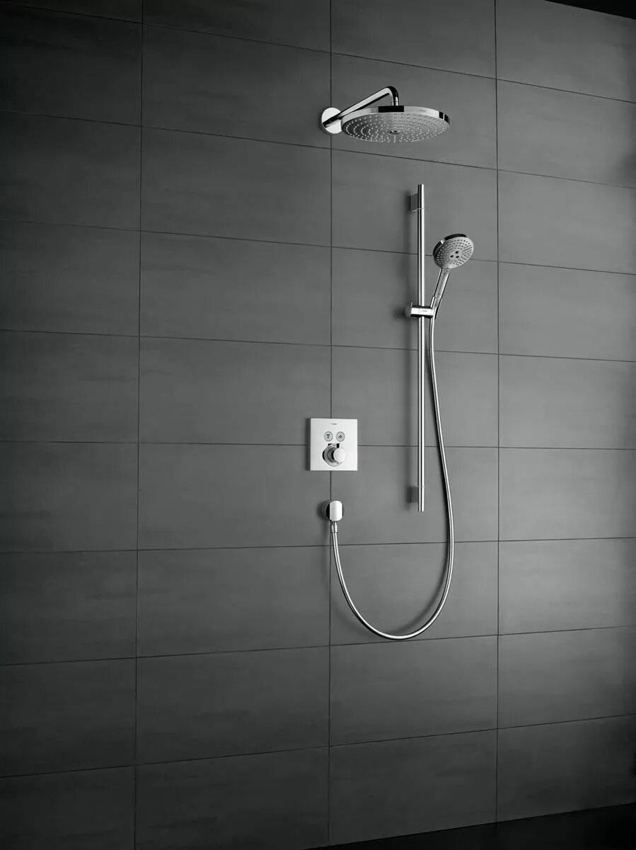 Встроенный смеситель с изливом. Hansgrohe Fixfit 27453000. 27453000 Hansgrohe. 15763000 Смеситель для душа Hansgrohe SHOWERSELECT. Hansgrohe SHOWERSELECT 15767000.