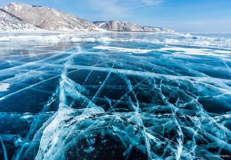 Голубой лед Байкала - 69 фото
