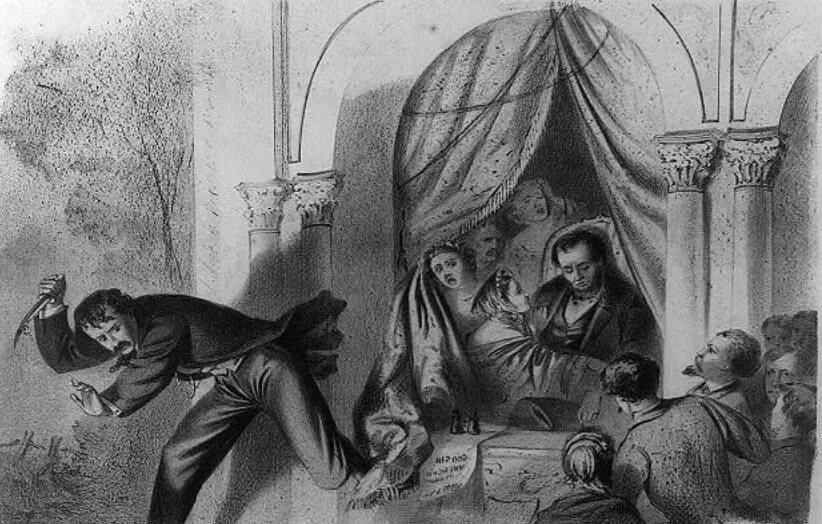 Смерть Линкольна. Картина смерть Линкольна. Abraham Lincoln Assassination. Как умер линкольн