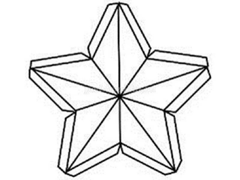 Как сделать звезду на 9. Объемная пятиконечная звезда. Схема объемной звезды из бумаги к 9 мая. Объемная пятиконечная звезда из бумаги объемная. Объёмная пятиконечная звезда из бумаги своими руками.