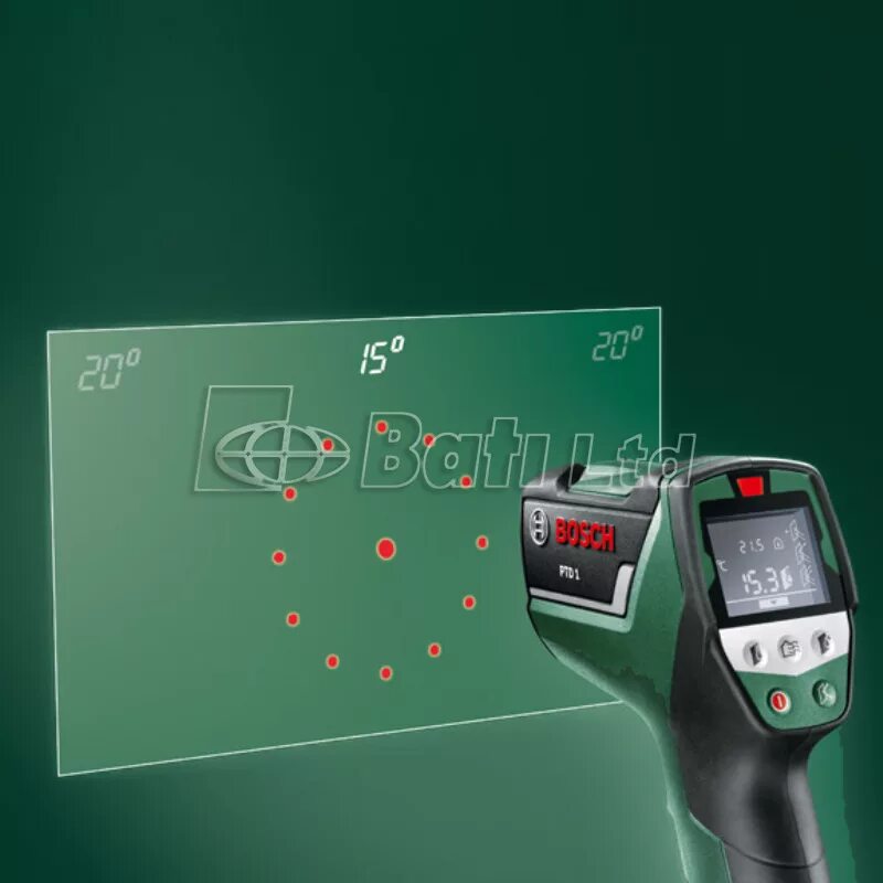Пирометр bosch. Термодетектор bosch ptd 1. пирометр ptd 1. пирометр бош. пирометр лазерный bosch.