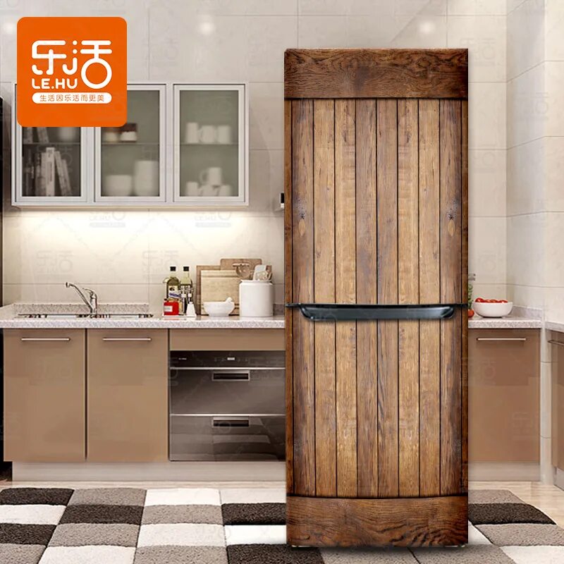 Обклеить холодильник пленкой. Облицовка холодильника. Холодильник под дерево. Холодильник обшитый деревом. Холодильник под дерево.