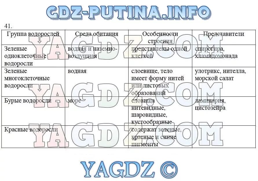 Таблица водоросли 6 класс биология. Многообразие водорослей таблица. Таблица по биологии группы водорослей. Таблица по биологии 5 класс водоросли.