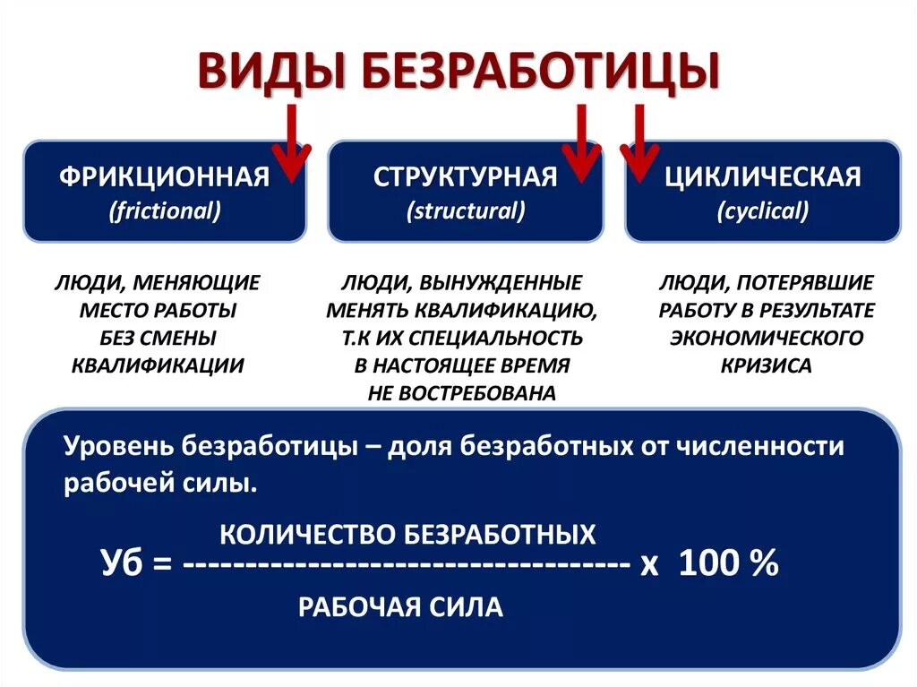 Труд и безработица обществознание 8 класс. Виды безработицы Обществознание. Безработица это в обществознании. Безработица Обществознание 11 класс. Конспект безработнися.