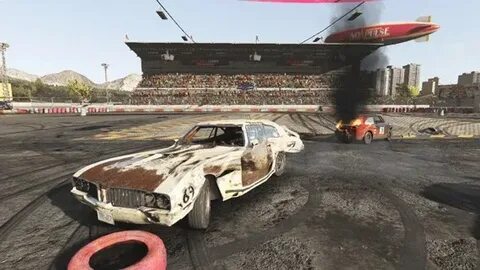 Игра машины разбиваются в хлам