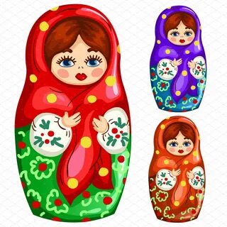 Матрешки разных размеров