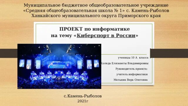 Итоговый проект на тему киберспорт #Площадка@sportsnight СТУДЕНЧЕСКИЙ ТУРНИР ПО КИБЕРСПОРТУ В рамках студенческого