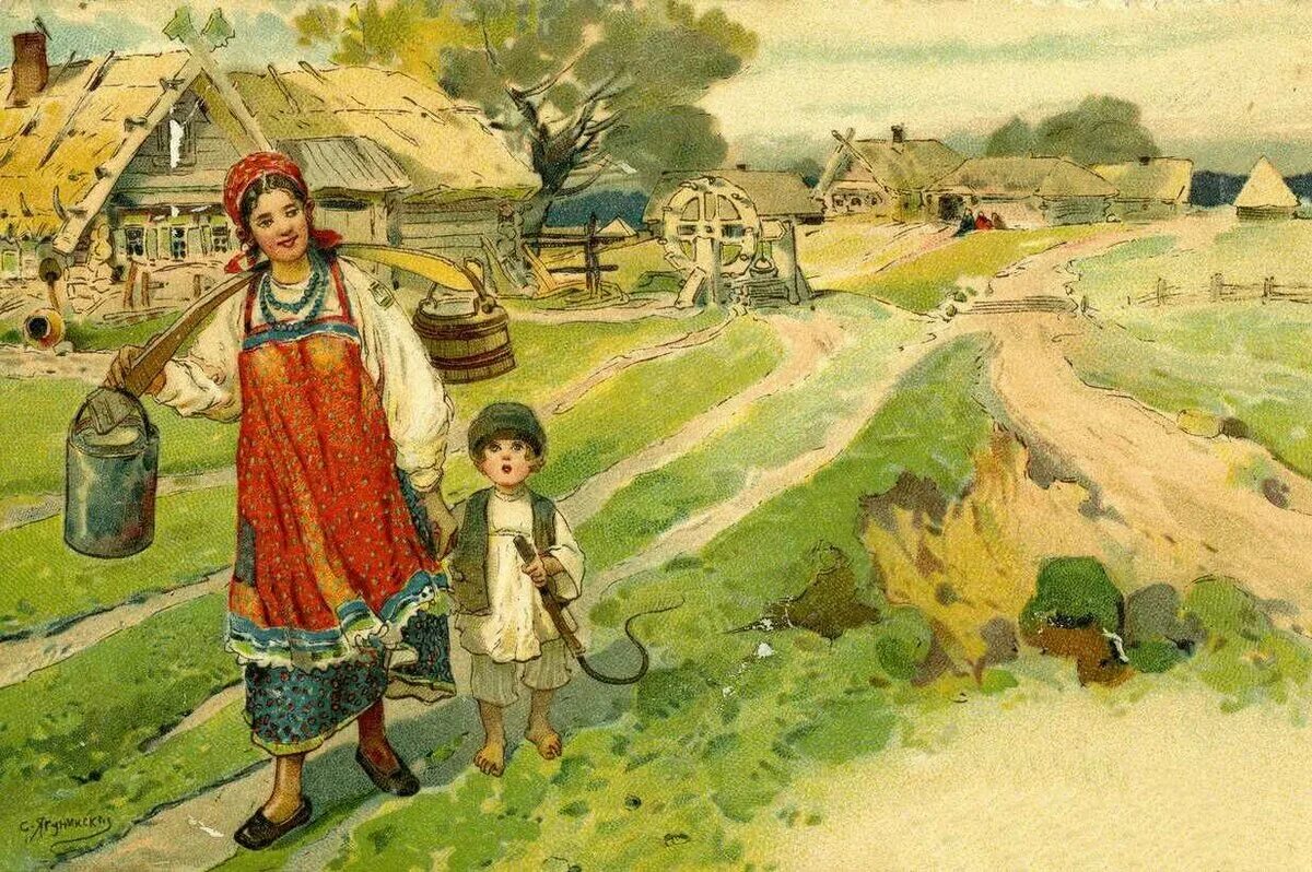 Образа несут. Владимир Амосович Табурин. Ягужинский Сергей Иванович художник. Ягужинский Сергей Иванович 1862 1947 художник. Деревня в старину.