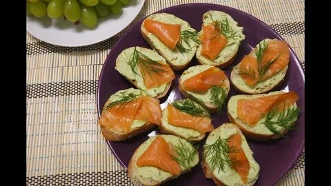 Авокадо с красной рыбой рецепты
