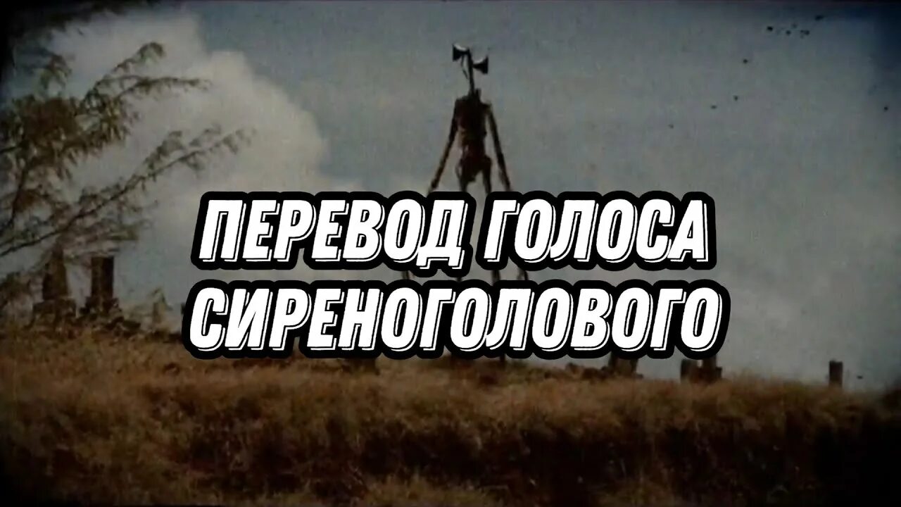 Звуки сиреноголового. Перевод с голосами. Звуки транслируемые сиреноголовым. Звук сиреноголового слушать.