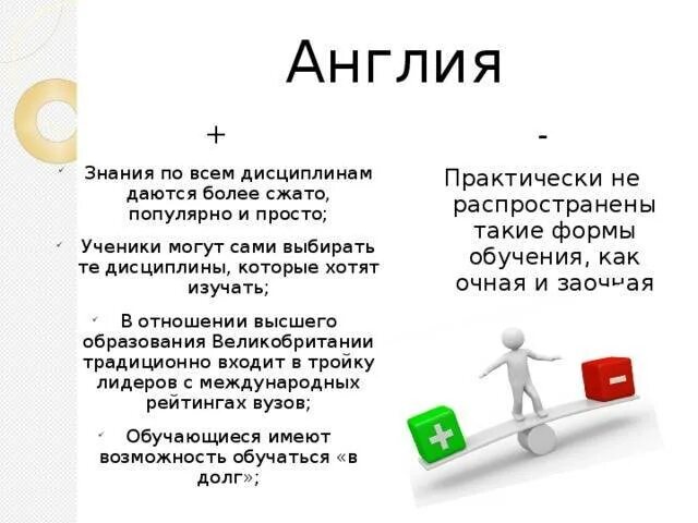 Плюсы и минусы обучения в Великобритании. Минусы образования в Великобритании. Минусы системы образования в России. Плюсы и минусы образования.