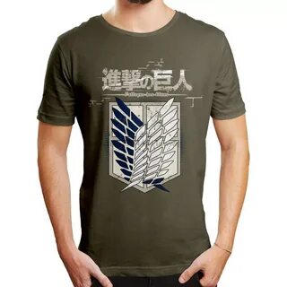 41.25zł |T Shirt Blason atak na Titan Cartoon t shirt mężczyźni Unisex nowa...