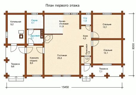 План дома сказка