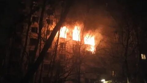 Пожар удальцова