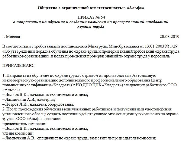 О создании комиссии по охране труда 2023. Приказ о комитете комиссии по охране труда образец. Приказ о создании комиссии по охране труда. Приказ о назначении комитета комиссии по охране труда. Образец приказа о создании комиссии по проверке знаний охраны труда.