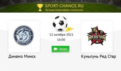 Динамо москва динамо минск статистика