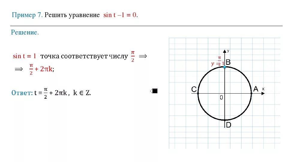 Решите уравнение sinx 0 6