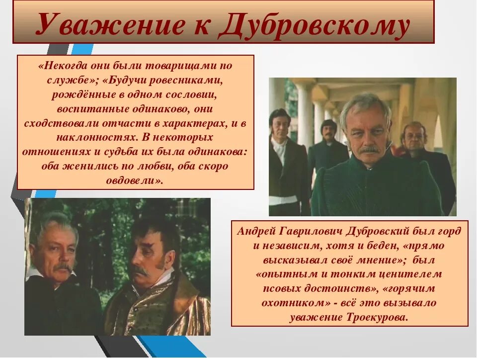 Дубровский судьба. Портрет Андрея Дубровского рассказ Дубровского. Троекуров и Дубровский.