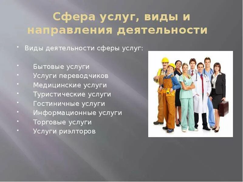 Профессии относящиеся к торговле