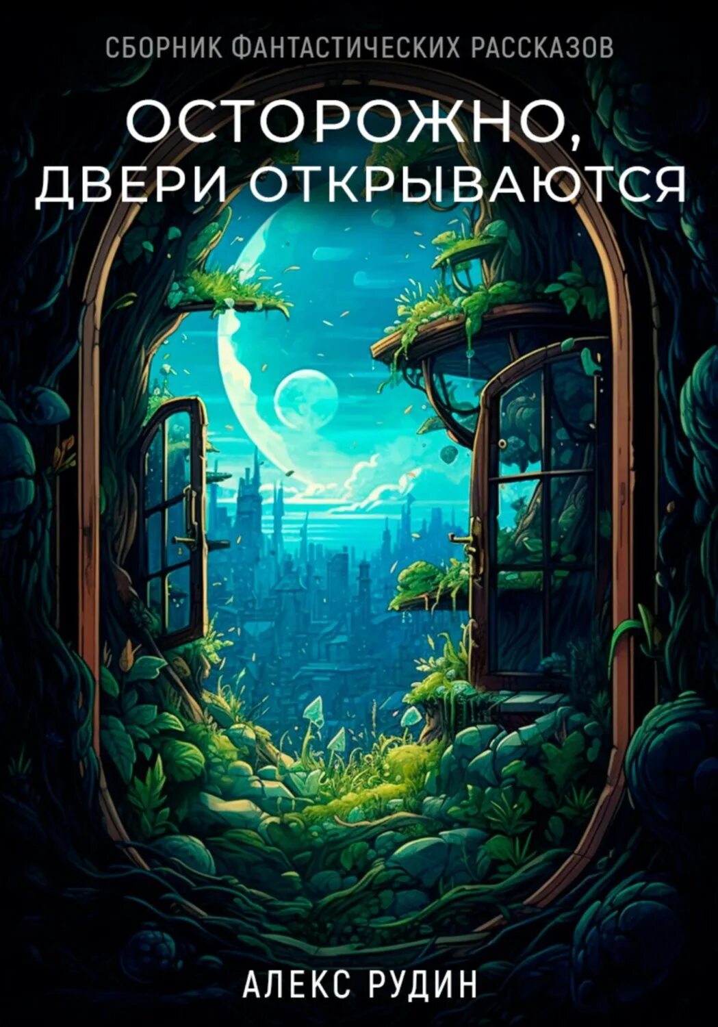 Книга осторожно двери открываются. Сборник фантастических рассказов. #ЖИВИДОНБАСС сборник фантастических рассказов.