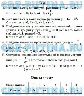 Математика 11 класс муравин