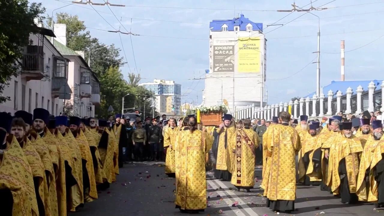 Крестный ход иоасафа белгородского. Белгородский крестный ход. Крестный ход белгород 1911. Казачий праздник троицы. Пасхальный крестный ход.