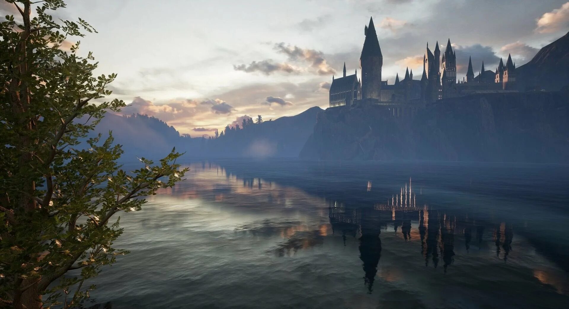 Водоросли hogwarts. Черное озеро Хогвартс.