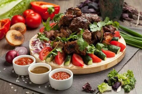 Мясо и овощи меню