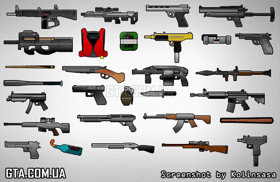 Standoff guns. Оружие из ГТА 5. GTA 4 оружие. Оружие из ГТА 4. GTA 4 all Weapons.