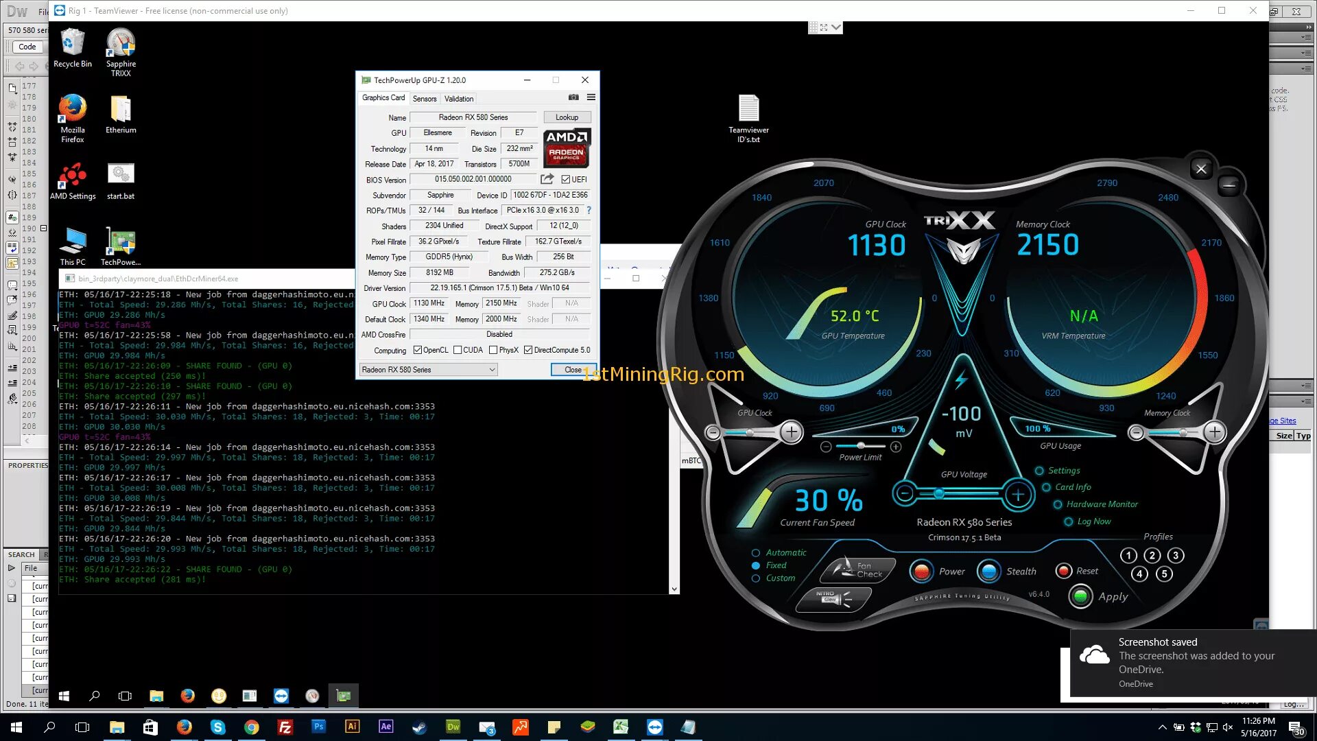 Rx580 программа