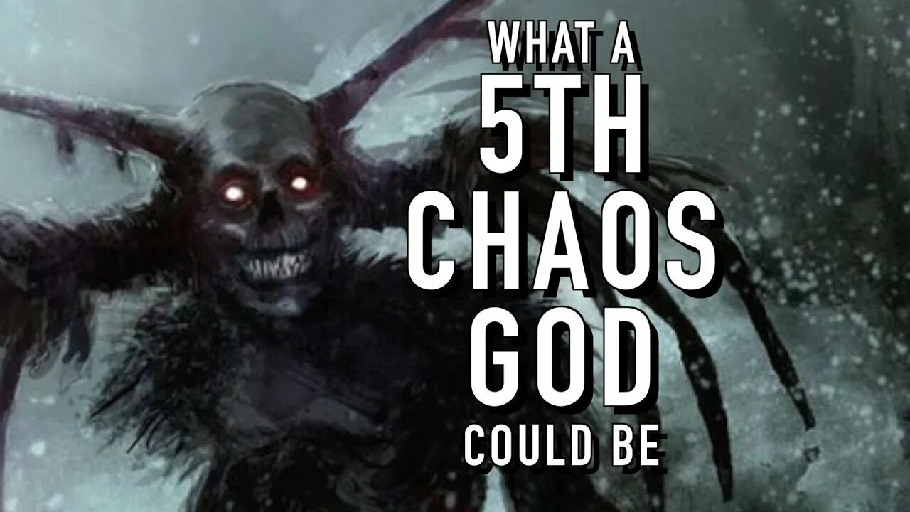 Fifth Chaos God. Пятый Бог хаоса. Как появились боги хаоса. God is in the TV.