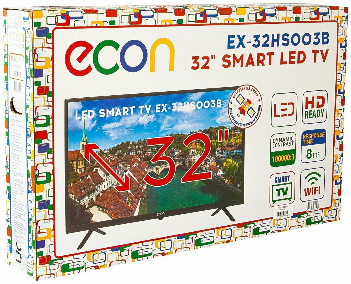 Телевизор econ ex 32. Led ECON ex-32hs006b. Телевизор ECON ex-32hs006b 31.5" (2019). Телевизор ECON ex-32hs002w.