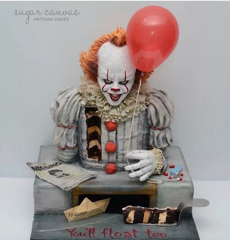 Страшные открытки с днем рождения. Страшные открытки с днем рождения. Жуткий день рождения. С днем рождения в стиле хоррор. Торт в стиле оно стивен кинг.