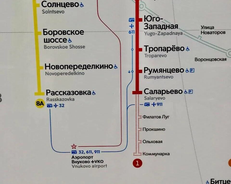 Расписание м саларьево. Автобус от Внуково до метро Рассказовка. Метро Рассказовка аэропорт Внуково. Автобус до Внуково от метро. Аэропорт Внуково автобусы до метро.