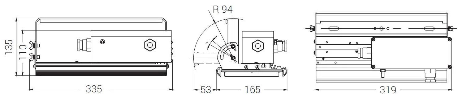 Светильник Diora Unit ex д120 75/8500. Diora Unit 2ex 100/14500 кoнcoль. Unit 90