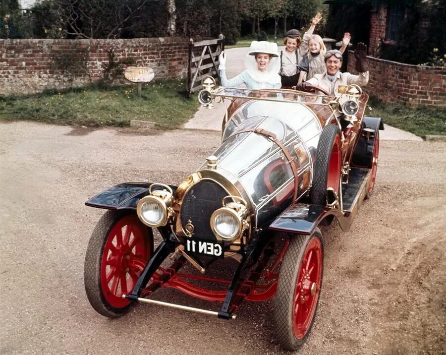 Chitty Chitty Bang Bang 1968. ПИФ-паф Ой-Ой-Ой (1968). Chitty Chitty Bang Bang car. Драндулет.