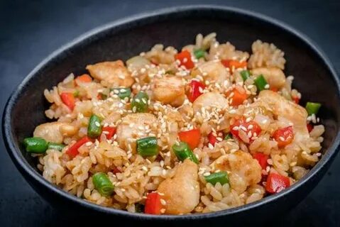 Рис с соевым соусом вкусно