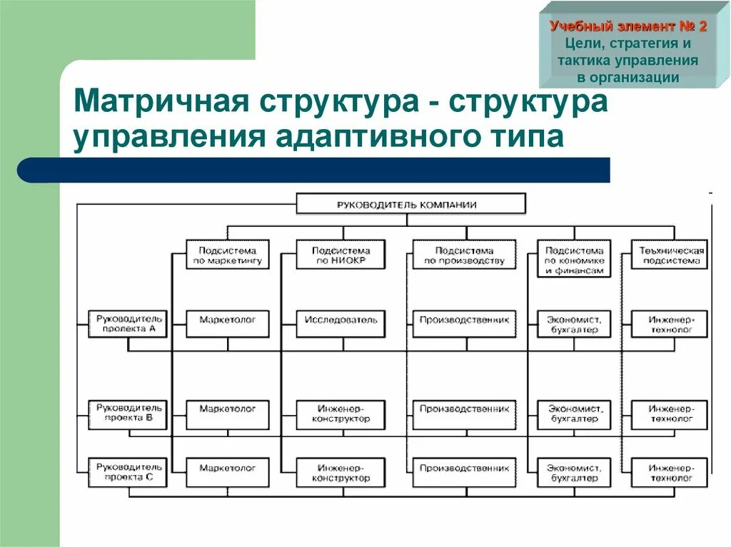 Какому виду организационной структуры. Матричная структур систем управления. Матричный Тип Тип организационной структуры управления. Матричная организационная структура управления схема. Матричная функциональная организационная структура управления.