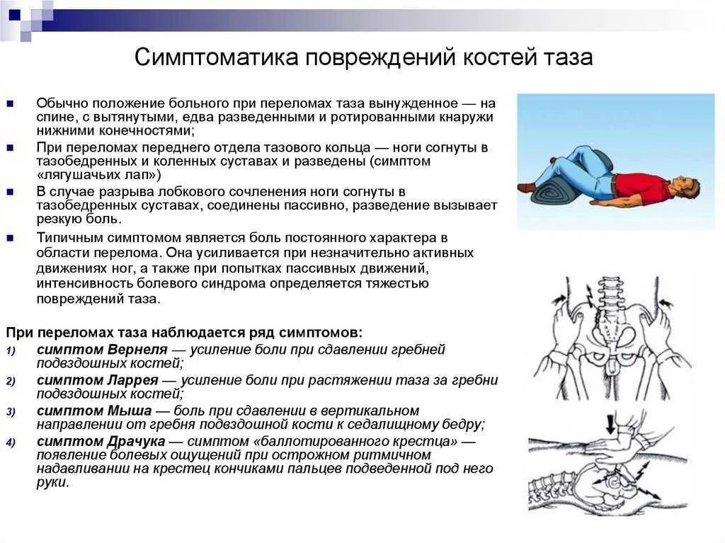 Симптом, характерный для перелома костей таза. Клинические симптомы травмы костей таза. Симптомы перелома костей таза по автору. Симптомы повреждений костей таза. Почему после операции тяжесть