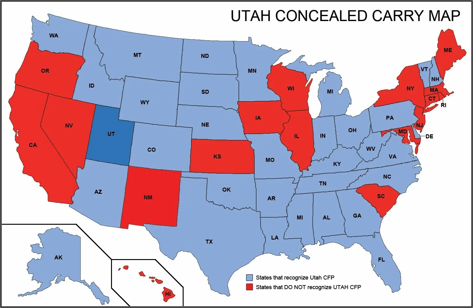 Utah State on the Map. Concealed. Utah Map JF State. Carrie Maps. State definition