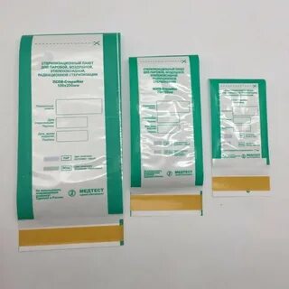 Размеры пакетов для стерилизации инструментов