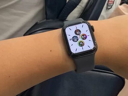 Apple watch 40mm на руке