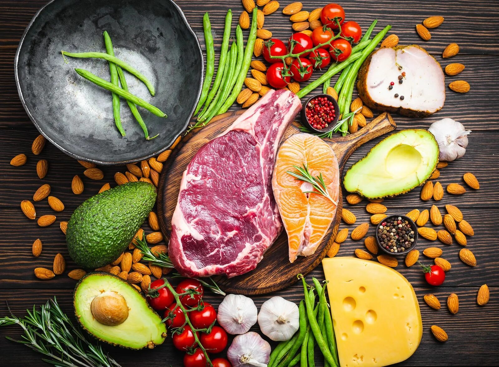 Натуральная еда. Ketogenic diet. Кето продукты. Кето питание. Здоровая кетогенная диета.