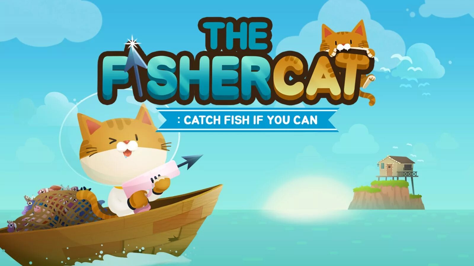 Читы игры коты. Зе Фишер Кэт. Игра the Fisher Cat. Кот Рыбак игра. The Fishercat рыбы.