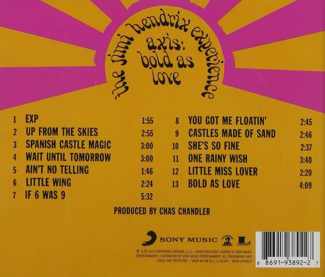 Bold is love. Bold is love. The jimi hendrix experience axis. Bold is love. Axis: bold as love the jimi hendrix experience.