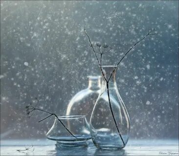 Снег как стеклянный дождь