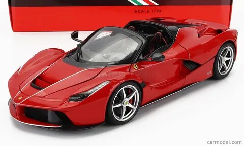 BBR-MODELS BBR182231 Scale 118 FERRARI LAFERRARI APERTA SPIDER 2016 ROSSO ...