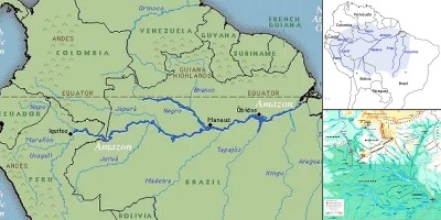 река риу-негру на карте южной америки